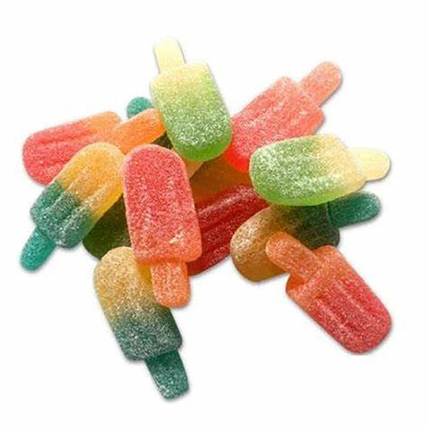 Gummy ice pops