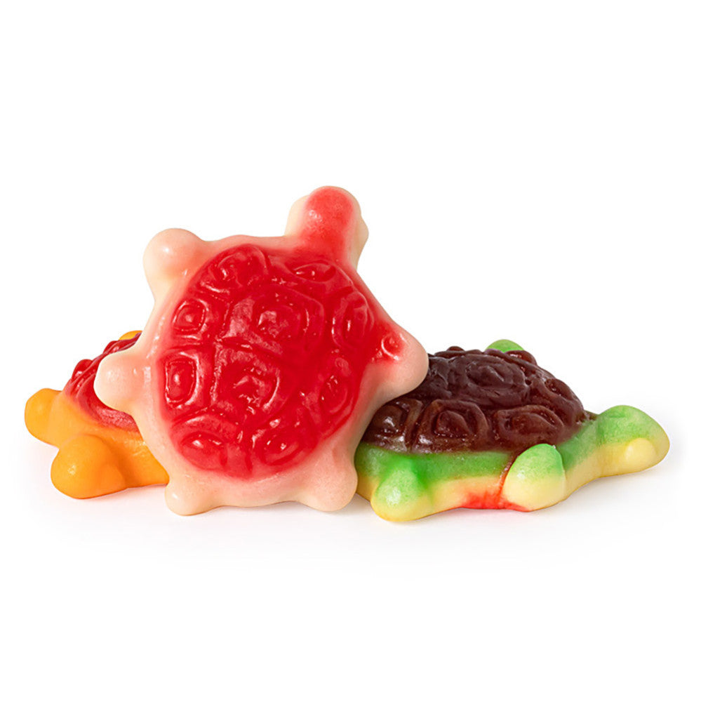 Gummy filled turtles
