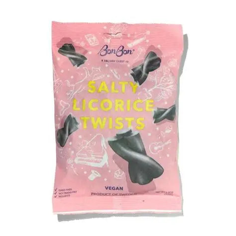 Bon Bon Salty Licorice Twists