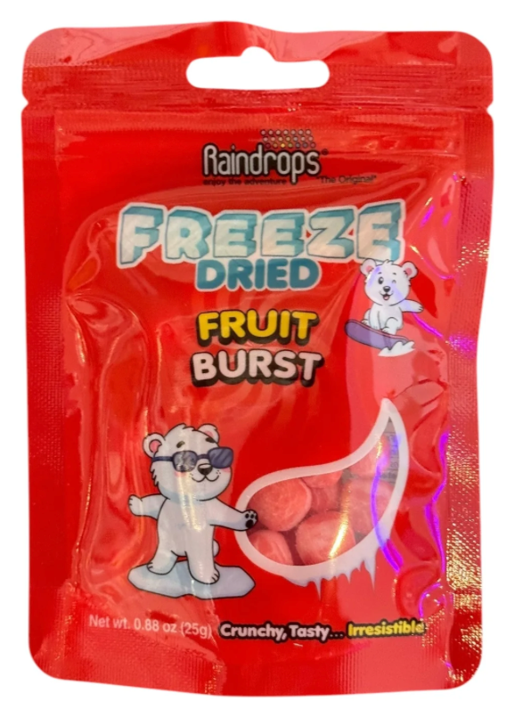 Raindrops Freeze Dried Fruit Burst