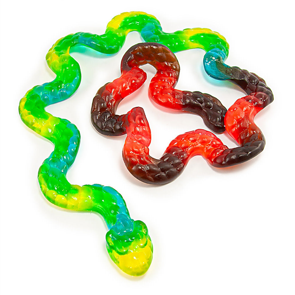Giant gummy snakes