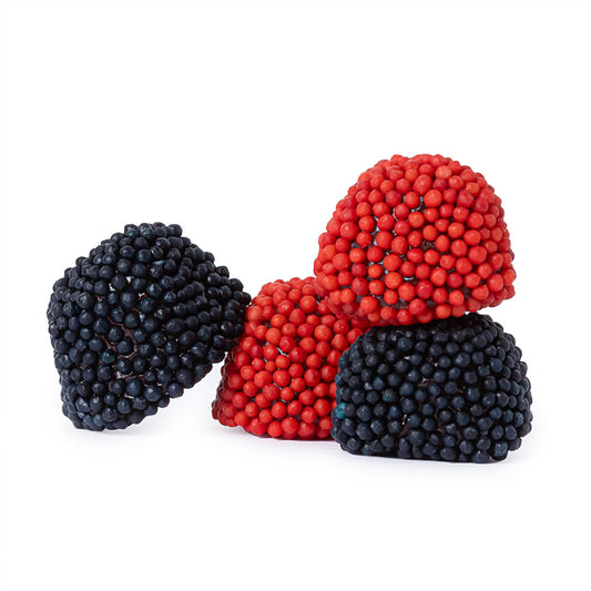 Black & red berries