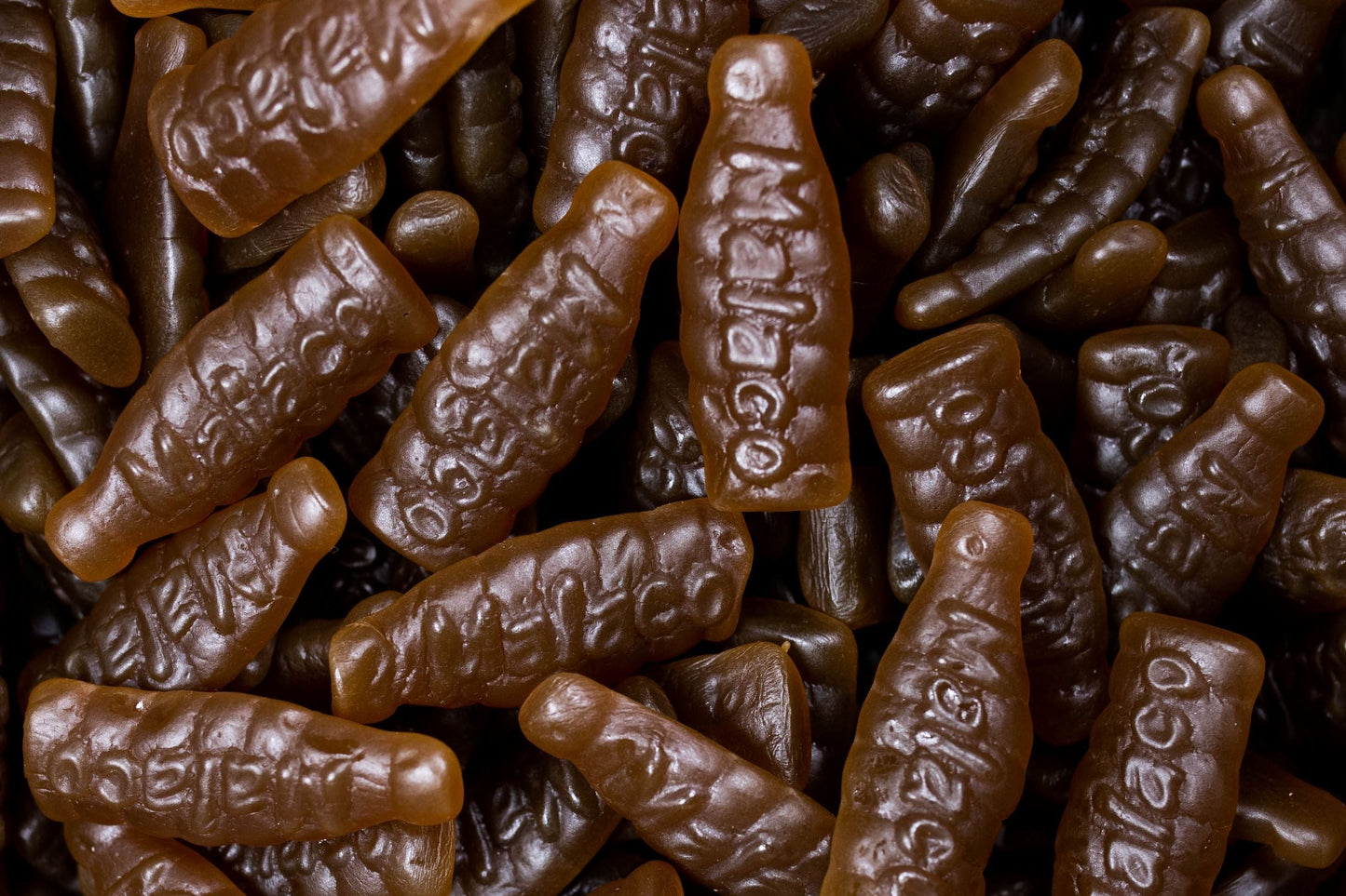 Swedish mini cola bottles