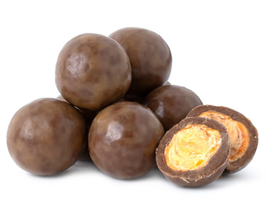 Chocolate Peanut Butter Crunch Poppers
