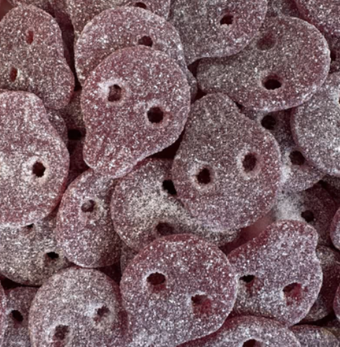 Swedish Sour Grape Skull