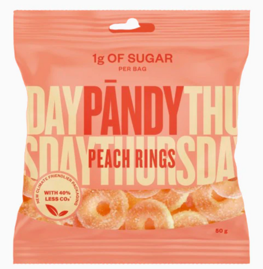 Pandy Peach Rings