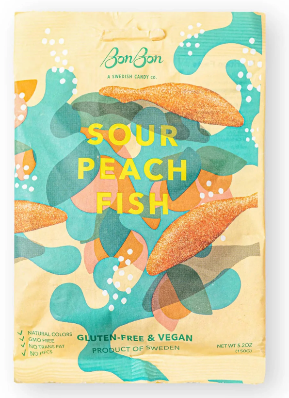 Bon Bon Sour Peach Fish