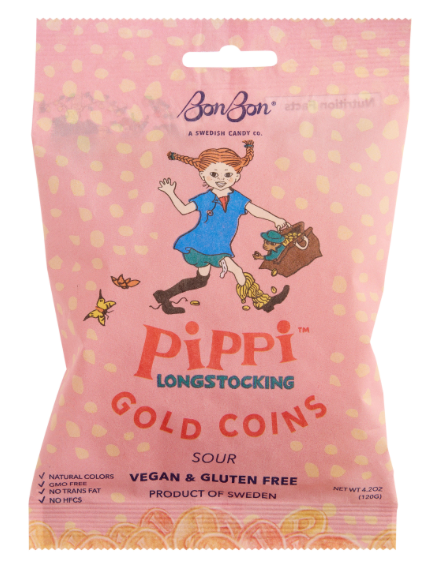 Bon Bon Sour Gold Coins