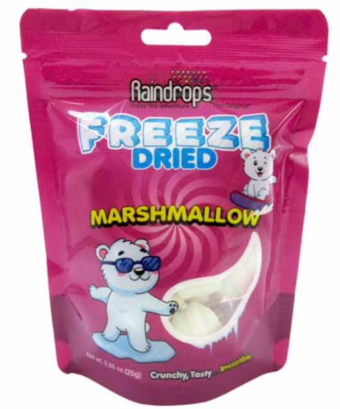 Raindrops Freeze Dried Marshmallows