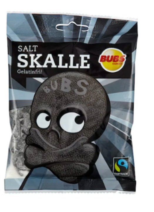 Bubs Licorice Skulls