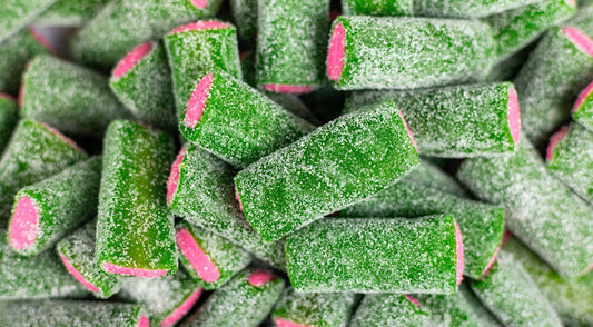 Swedish sour watermelon tubes